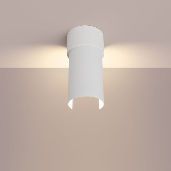Roterende Plafondlamp FLASH wit