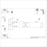 Wandlamp FLASH wit