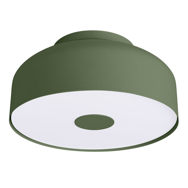 Plafondlamp OMIQ olijfgroen