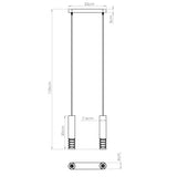 Hanglamp LAMI 2 wit