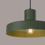 Hanglamp BILO olijfgroen