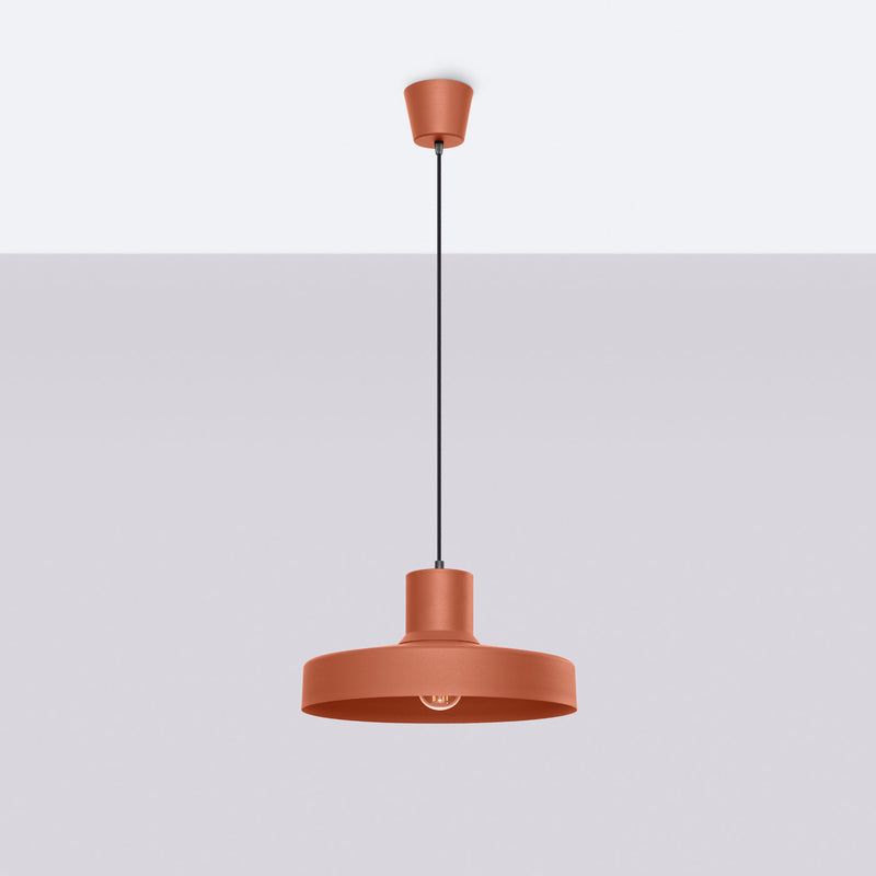 Hanglamp BILO rood oker