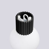 Wandlamp HALO zwart IP44