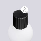 Wandlamp HALO zwart IP44
