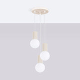 Hanglamp HALO 3P beige