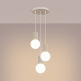 Hanglamp HALO 3P beige
