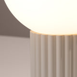 Tafellamp HALO beige
