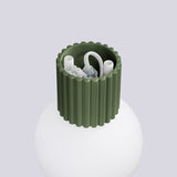 Wandlamp HALO olijfgroen IP44