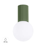 Plafondlamp HALO olijfgroen IP44
