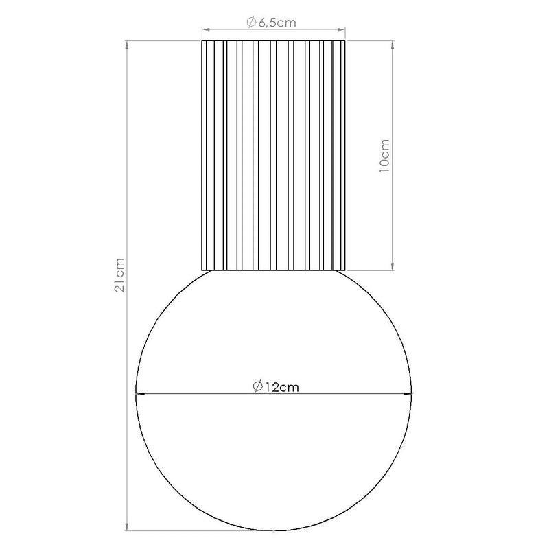 Plafondlamp HALO olijfgroen IP44