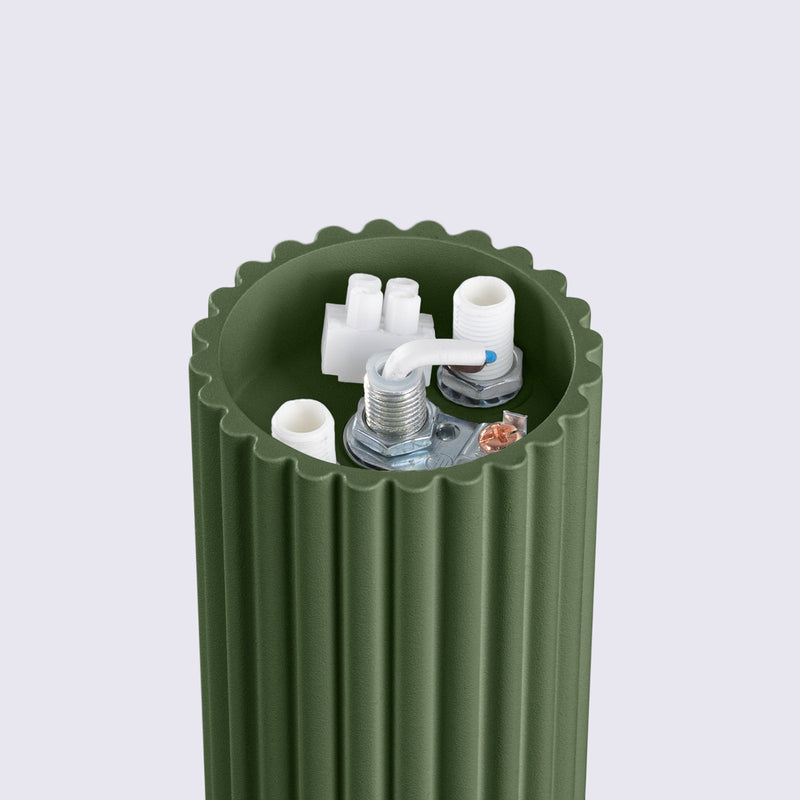 Plafondlamp HALO olijfgroen IP44