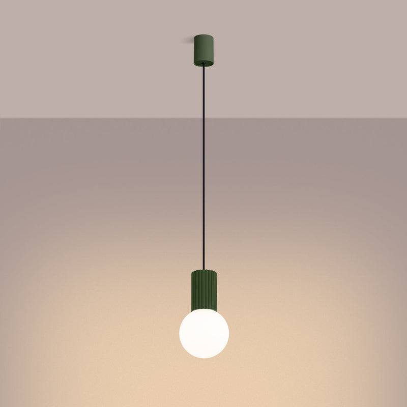 Hanglamp HALO 1 olijfgroen