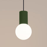 Hanglamp HALO 1 olijfgroen