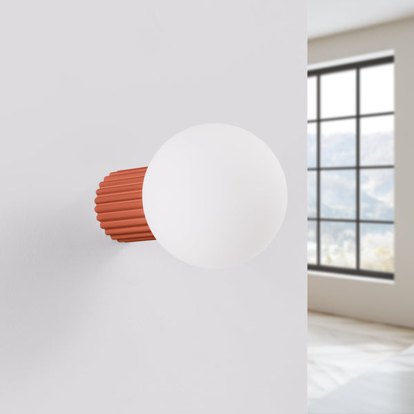 Wandlamp HALO rode okra IP44