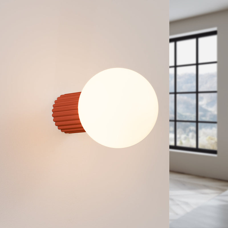 Wandlamp HALO rode okra IP44
