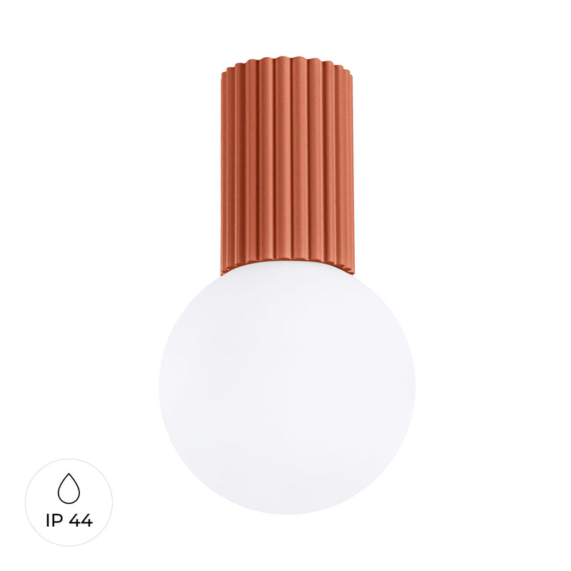 Plafondlamp HALO rode okra IP44