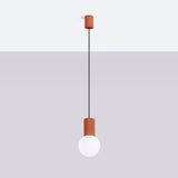 Hanglamp HALO 1 rood ochra
