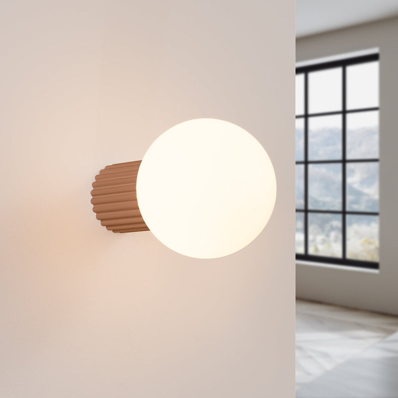 Wandlamp HALO mokka IP44