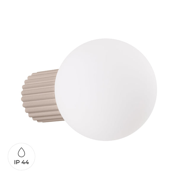 Wandlamp HALO taupe IP44