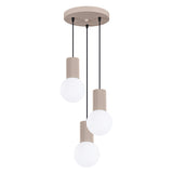 Hanglamp HALO 3P taupe