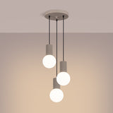 Hanglamp HALO 3P taupe