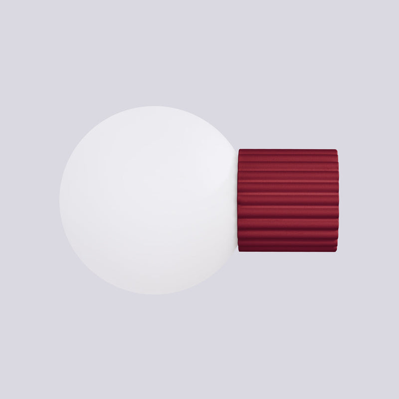 Wandlamp HALO bordeaux IP44