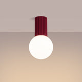 Plafondlamp HALO bordeaux IP44
