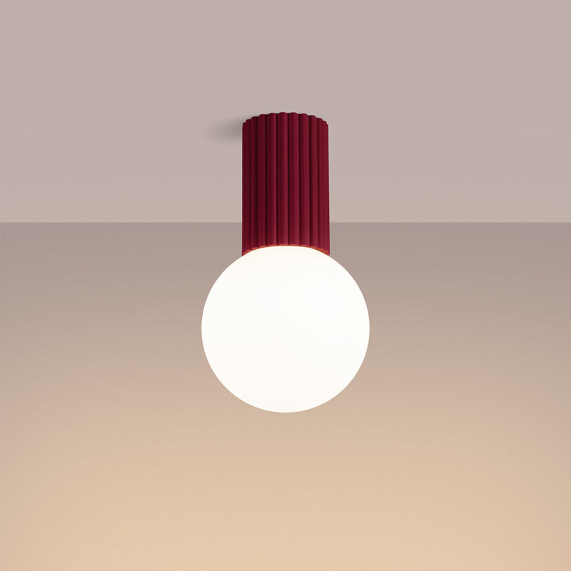 Plafondlamp HALO bordeaux IP44