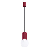 Hanglamp HALO 1 bordeauxrood