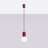 Hanglamp HALO 1 bordeauxrood