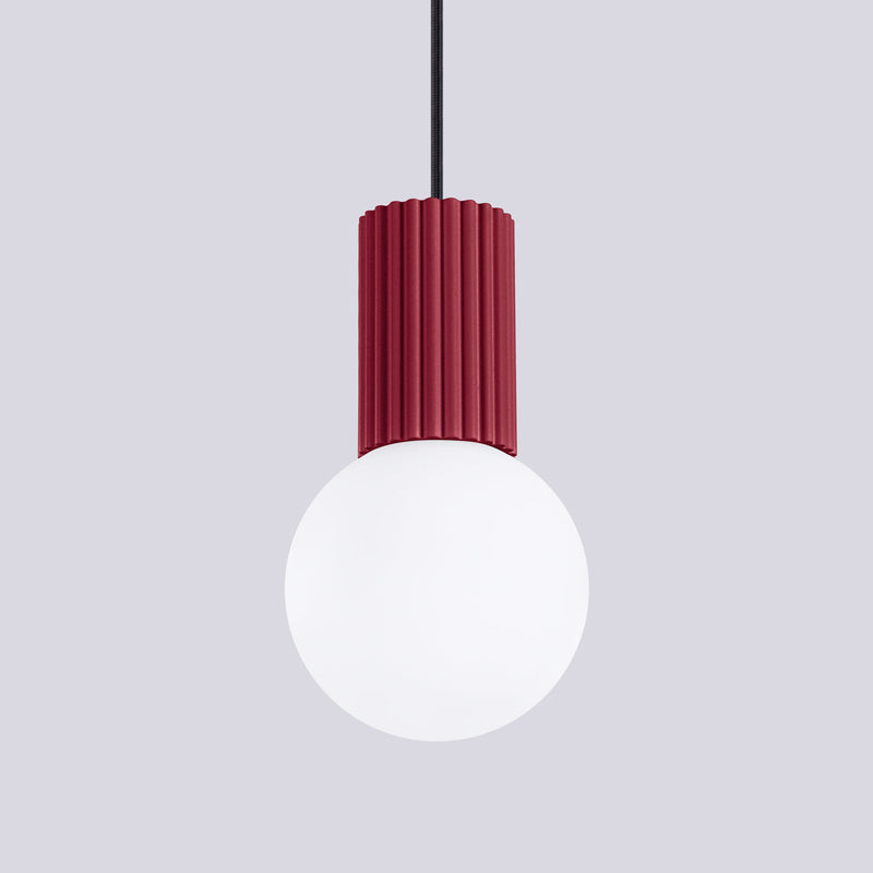 Hanglamp HALO 1 bordeauxrood