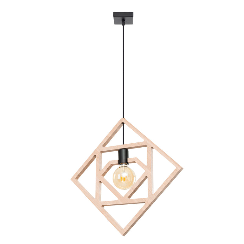 Houten Hanglamp CARO
