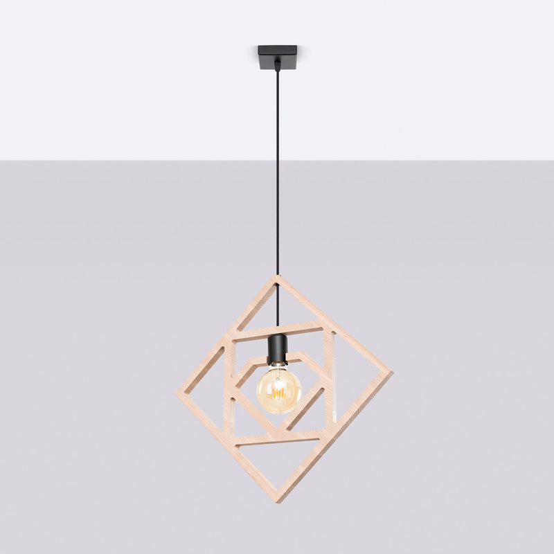 Houten Hanglamp CARO