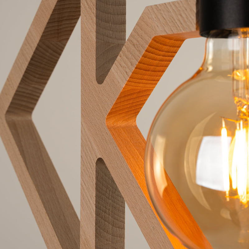 Houten Hanglamp CARO