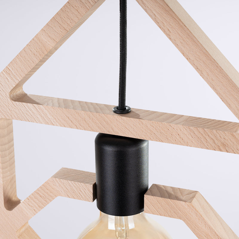 Houten Hanglamp CARO