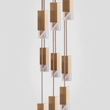 Formaminima - Lamp/One Messing 9-Light Kroonluchter
