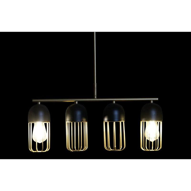 Alexandra Meti - Metalen Plafondlamp 60X11X26 Zwart