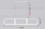 Moderne LED Hanglamp - Stijlvolle Hanglamp voor Woonkamers, Slaapkamers &amp; Hotel