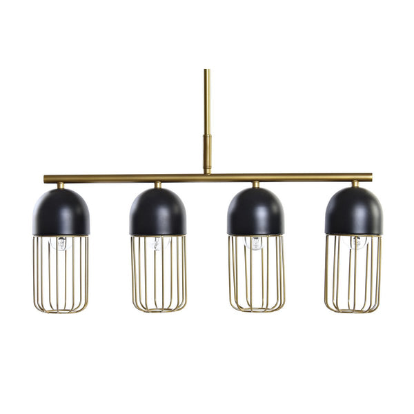 Alexandra Meti - Metalen Plafondlamp 60X11X26 Zwart