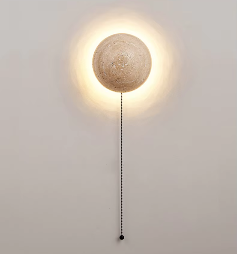 Wabi Sabi Marmeren Wandlamp