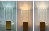 AuroraLux Bubble Wandlamp – Luxe Gouden LED