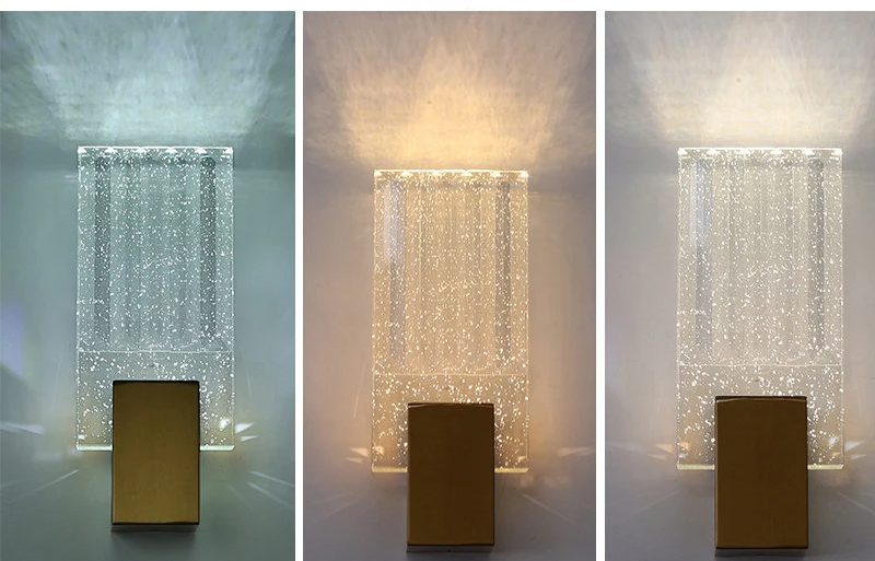 AuroraLux Bubble Wandlamp – Luxe Gouden LED