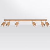 Lightinup SRL - Keke Eiken Plafondlamp 6 spots