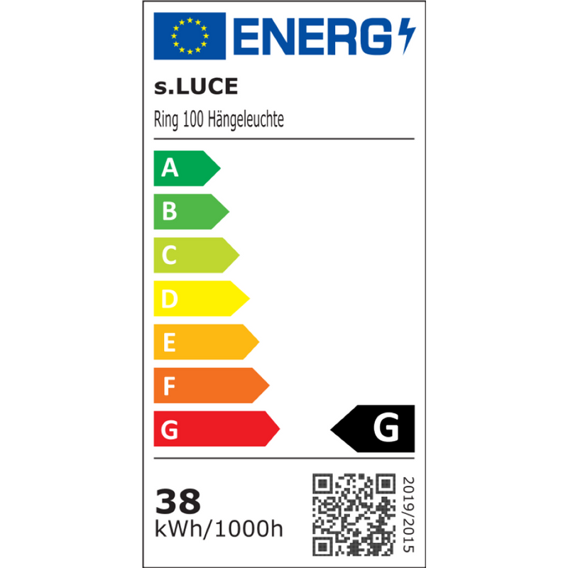 Skapetze - Ring 100 LED Hanglamp Direct 5m