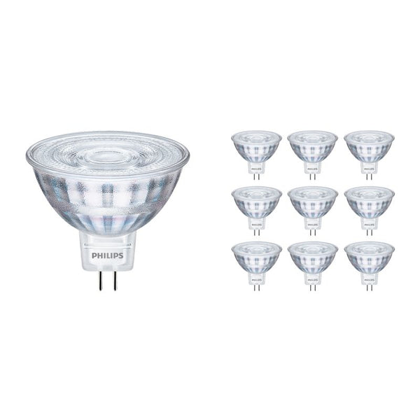 Voordeelpak 10x Philips Corepro LEDspot GU5.3 MR16 2.9W 230lm 36D - 827 Zeer Warm Wit | Vervangt 20W