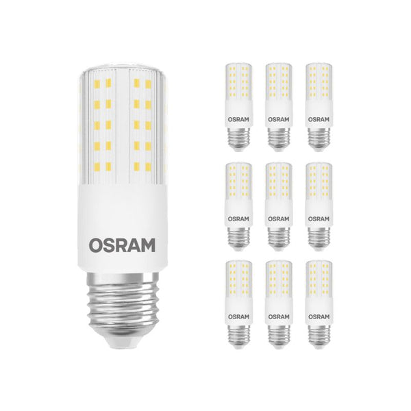 Voordeelpak 10x Osram Special T Slim LED E27 Helder 7.3W 806lm - 827 Zeer Warm Wit | Dimbaar - Vervangt 60W