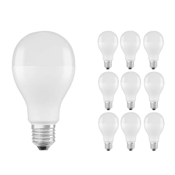 Voordeelpak 10x Ledvance CLASSIC LED E27 Peer Mat 19W 2452lm - 827 Zeer Warm Wit | Vervangt 150W