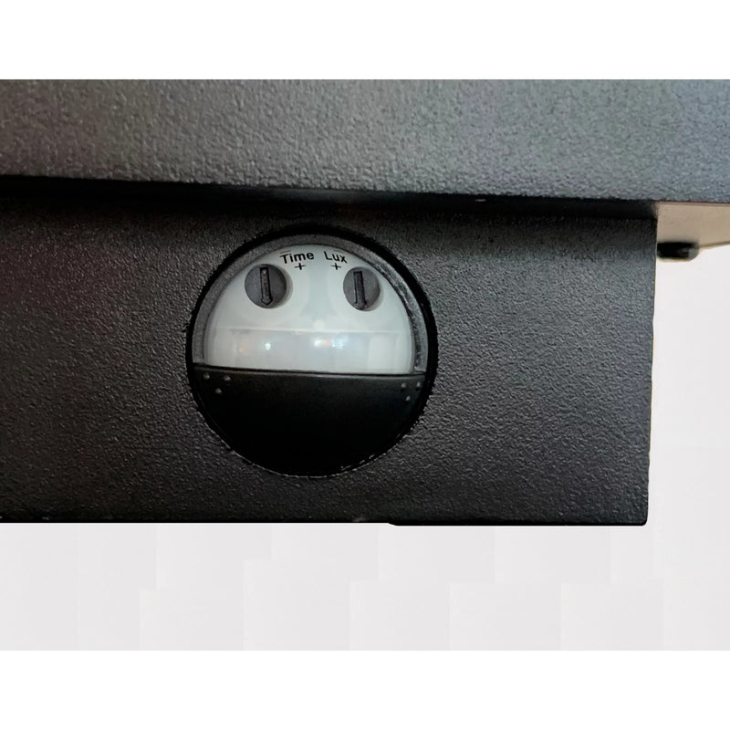 Boston muurlamp zwart met bewegingssensor