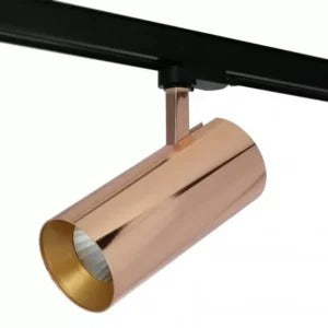Branta Metalica LED Railspot Rosé Goud 19W/27W – 3-Fase – CRI>90