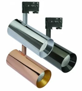 Branta Metalica LED Railspot Zwart 19W/27W – 3-Fase – CRI>90